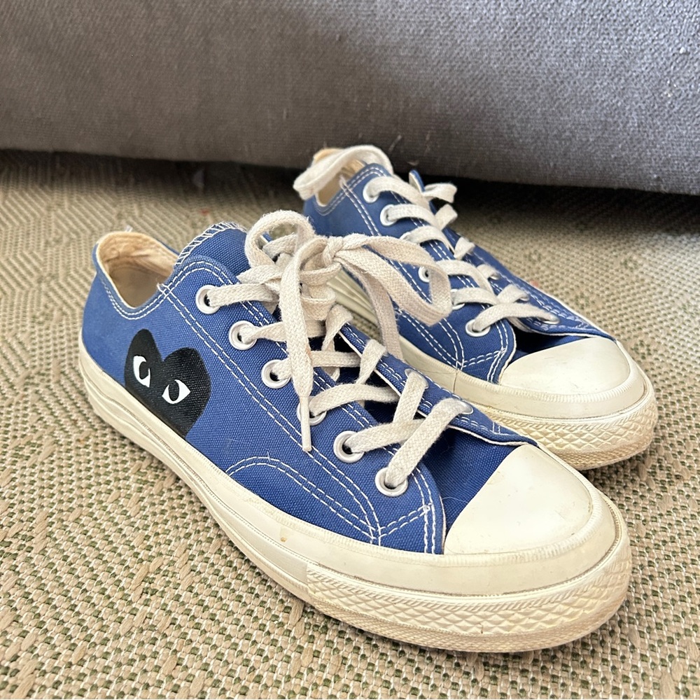 Comme Des Garcons PLAY x Converse Unisex Chuck Taylor Lace Up Sneakers